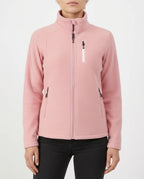 CT|Damen Fleecejacke mit Aufstehendem Kragen