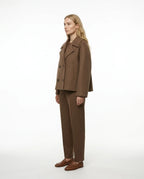 CT|Eleganter Damen Kurzmantel mit flatternder Passform