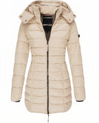 CT|Damen Winterjacke mit Kapuze und Wattierung