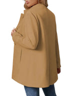 Leona | Damen Wintermantel mit Knöpfen