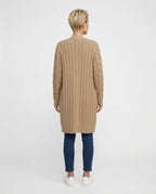 CT|Damenstrickjacke mit Taschen und Knopfverschluss