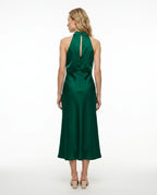 CT|Damen Elegantes Halter Abendkleid