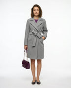 CT|Damen Eleganter Wintermantel mit Gürtel