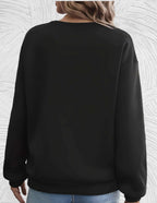 CT|Oversized Damen-Sweater mit Rundhalsausschnitt
