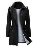 CT|Damen Windjacke mit Abnehmbarer Kapuze