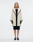 CT|Oversized Mantel mit Breitem Revers