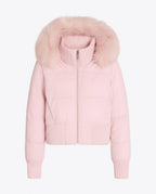 CT|Damen Gesteppte Winterjacke mit Kunstfellkragen