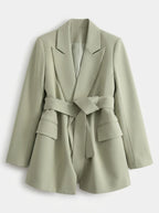 CT|Damen Eleganter Gürtelblazer