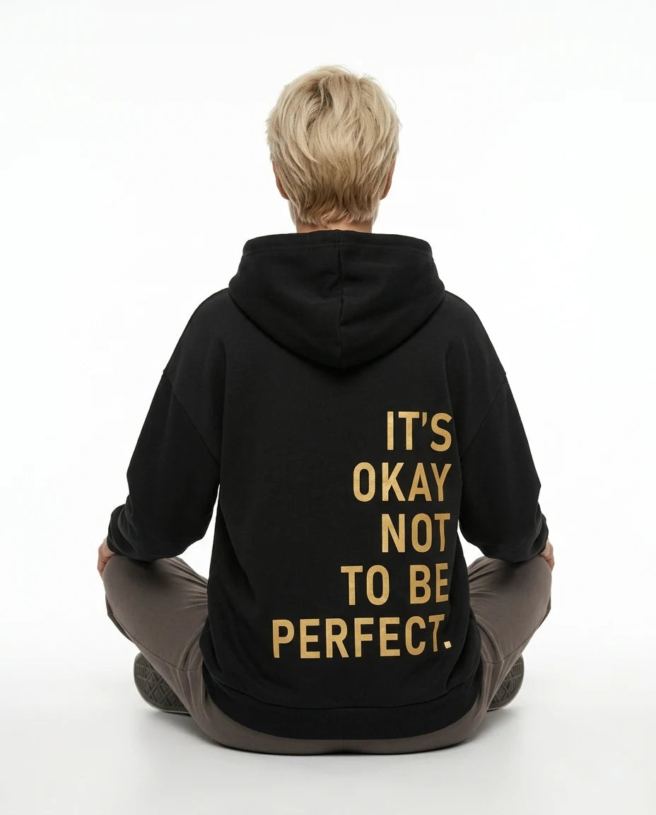 CT|Regular Fit Hoodie with Statement Back Print