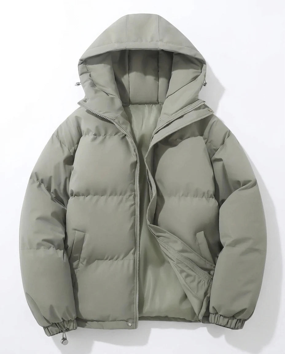 CT|Damen Daunenjacke mit Kapuze und Gesteppter Verarbeitung