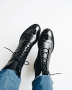 CT|Herbstliche Vintage Damen Stiefeletten mit Öko-Leder