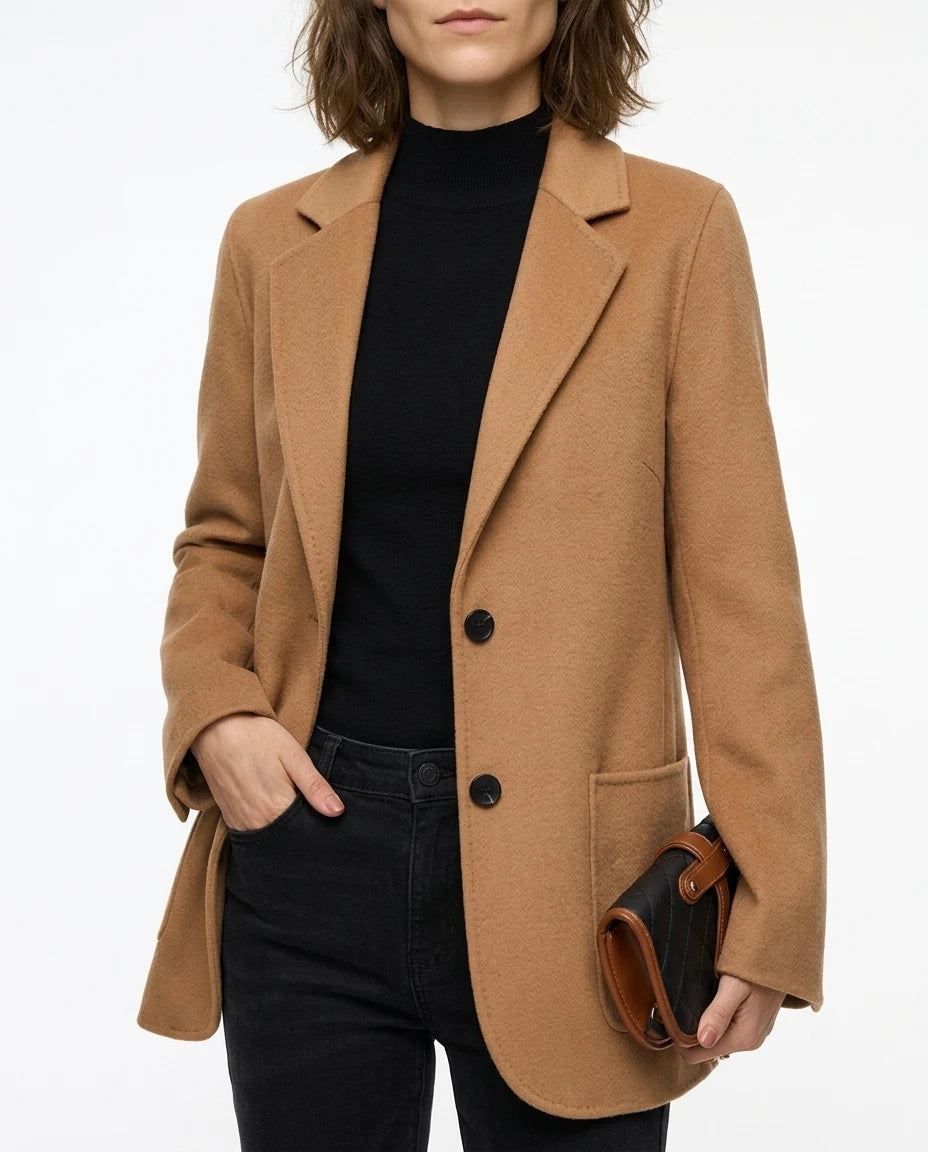 CT|Damen Tweedjacke für Herbst und Winter