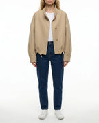 CT|Damen Oversized Jacke mit Knöpfen
