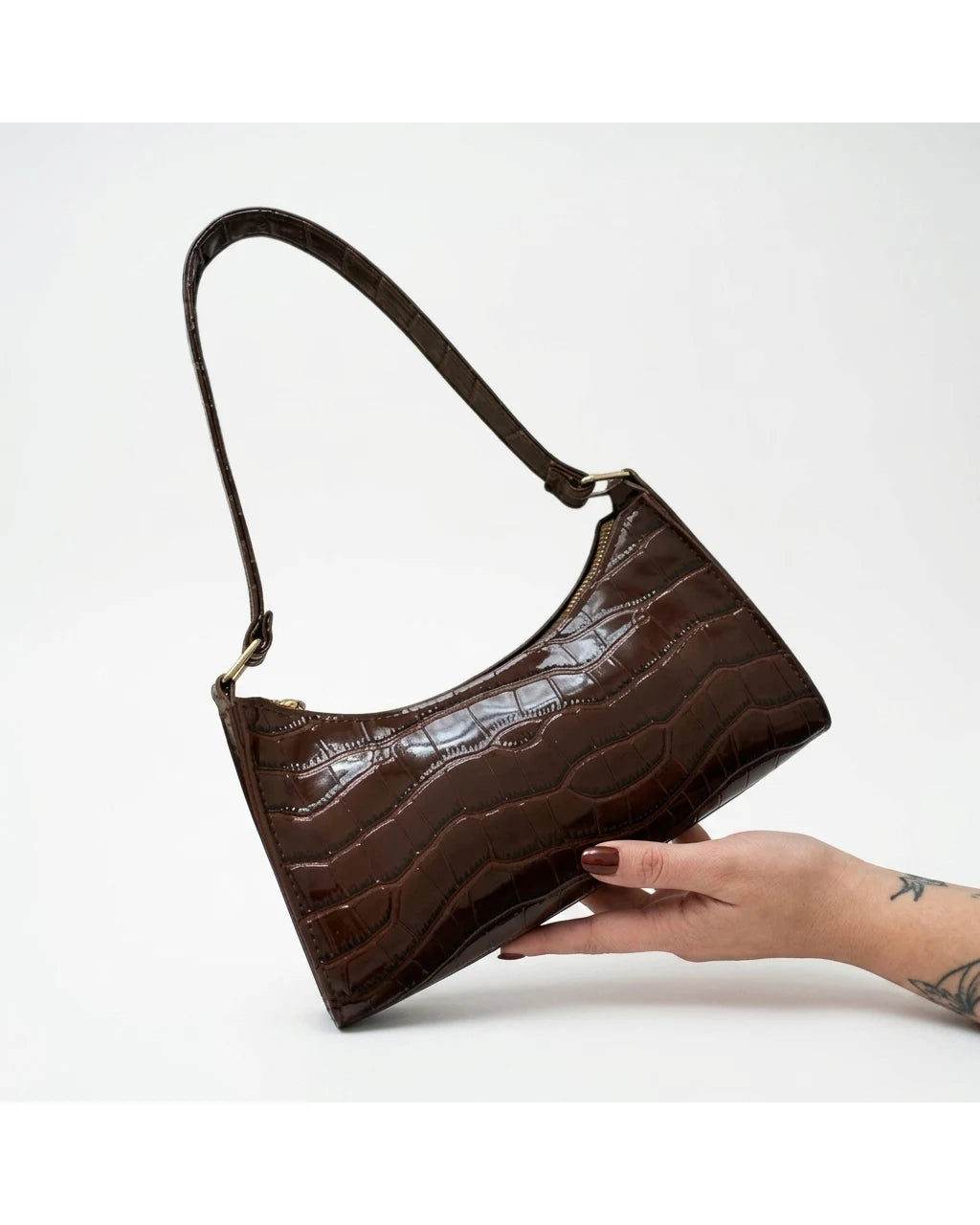 CT|Damen Ikonische Klassische Schultertasche