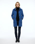 CT|Damen Eleganter Winter Wollmantel mit Knopfverschluss