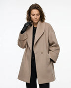 CT|Eleganter Damen-Herbstmantel mit geradem Schnitt