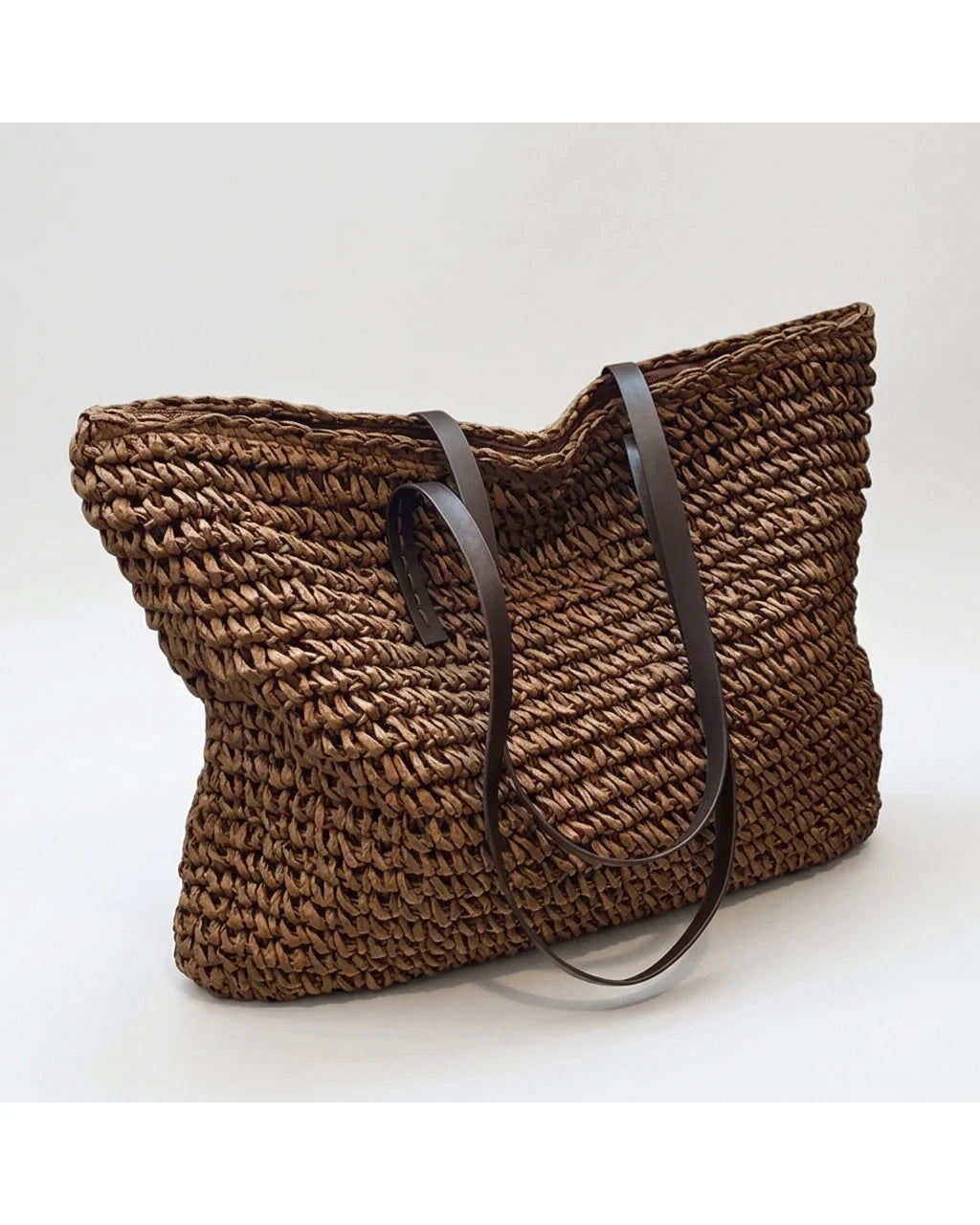 CT|Damen geräumige Strandtasche mit texturiertem Design