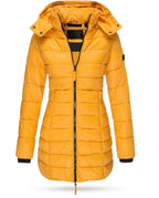 CT|Damen Winterjacke mit Kapuze und Daunenfüllung