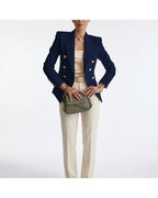 CT|Damen Eleganter Doppelreiher-Blazer