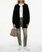 CT|Elegante Damenstrickjacke mit Knopfleiste