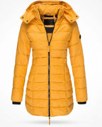 CT|Damen Winterjacke mit Kapuze und Wattierung