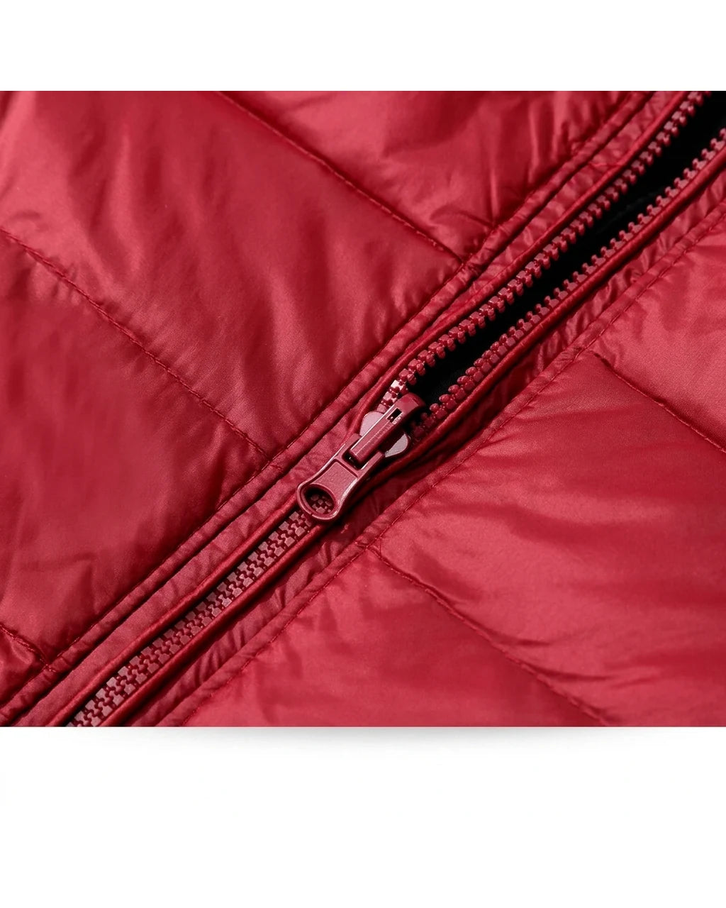 CT|Damen Leichte Wendbare Winddichte Daunenjacke mit Kapuze