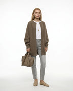 CT|Elegante Damenstrickjacke mit Knopfleiste