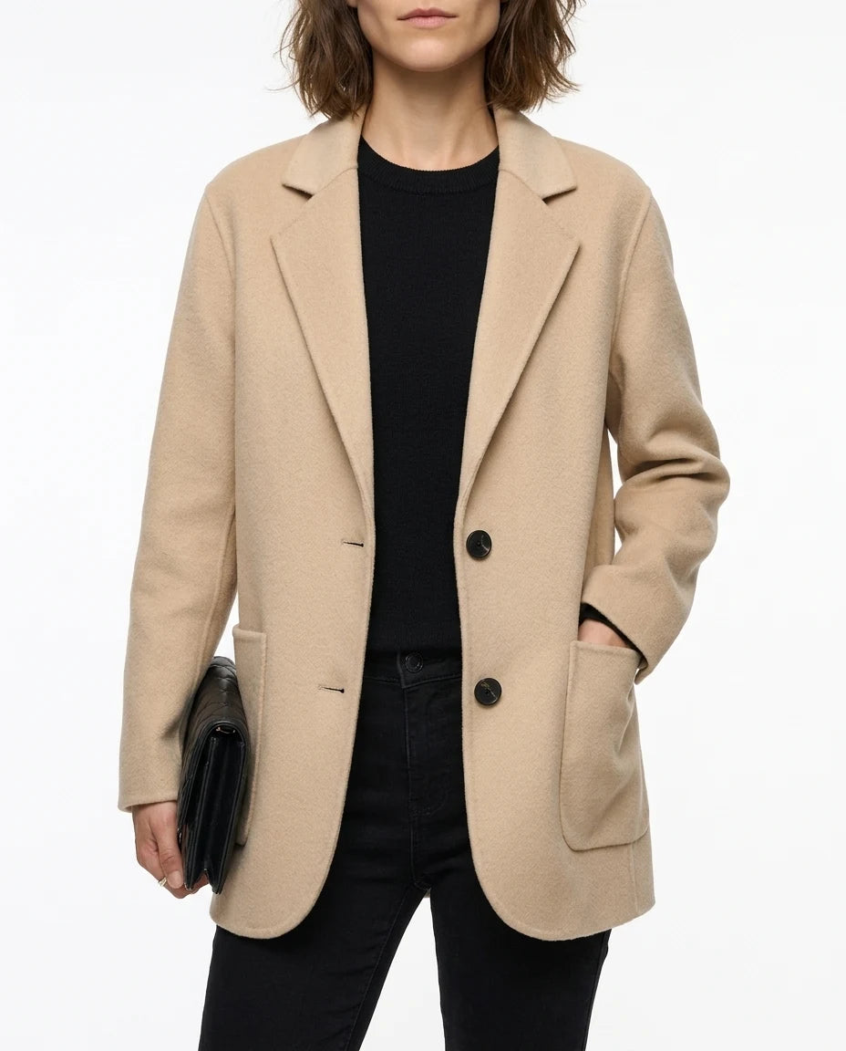 CT|Damen Tweedjacke für Herbst und Winter