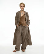 CT|Damen Boho Dreiteiliges Casual Set