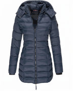 CT|Damen Winterjacke mit Kapuze und Wattierung