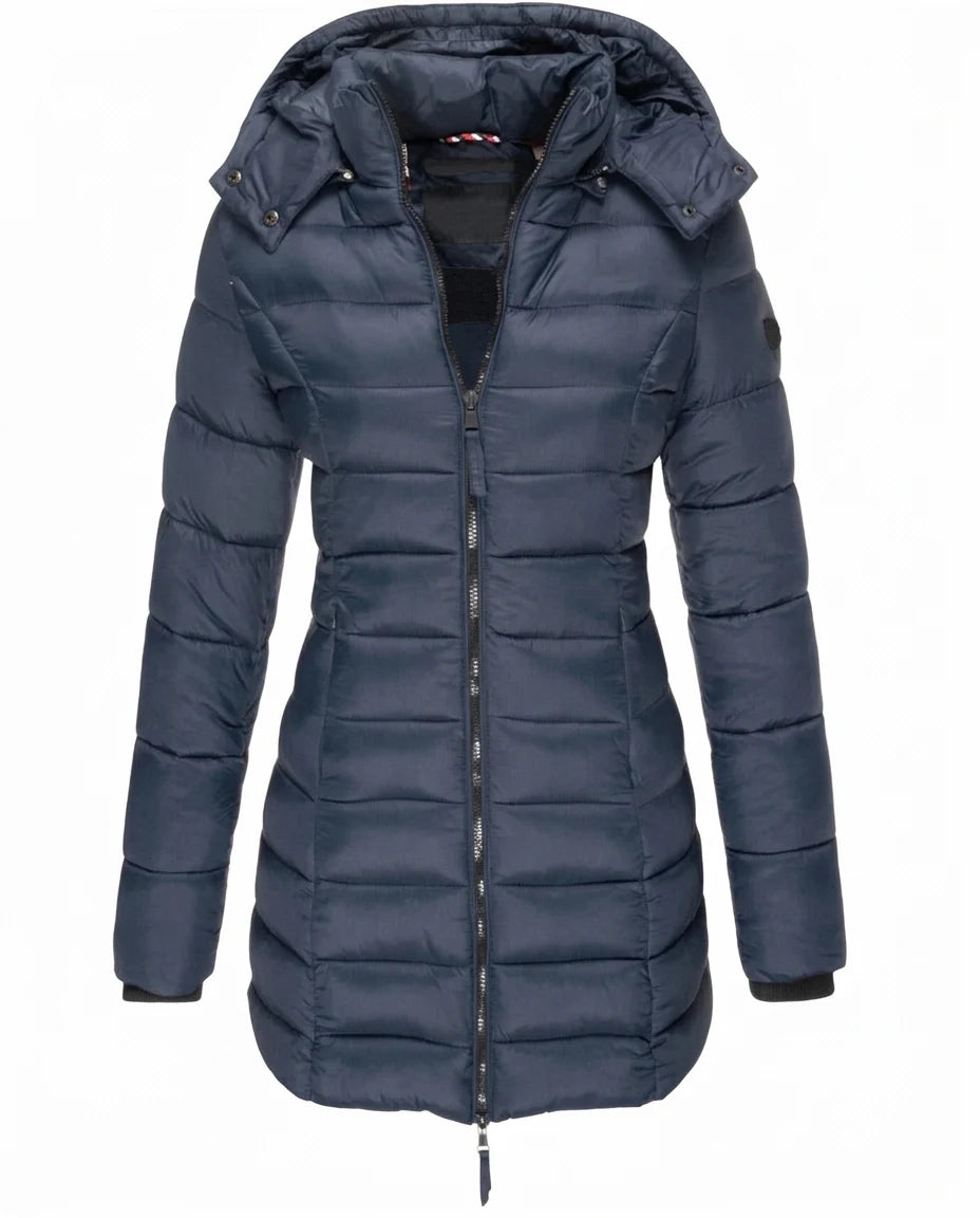 CT|Damen Winterjacke mit Kapuze und Wattierung