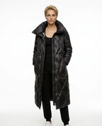 CT|Damen Stepp-Parkajacke mit Rippbündchen