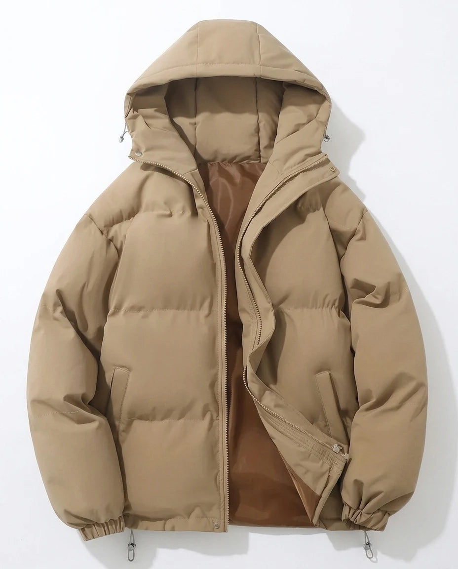 CT|Damen Daunenjacke mit Kapuze und Gesteppter Verarbeitung
