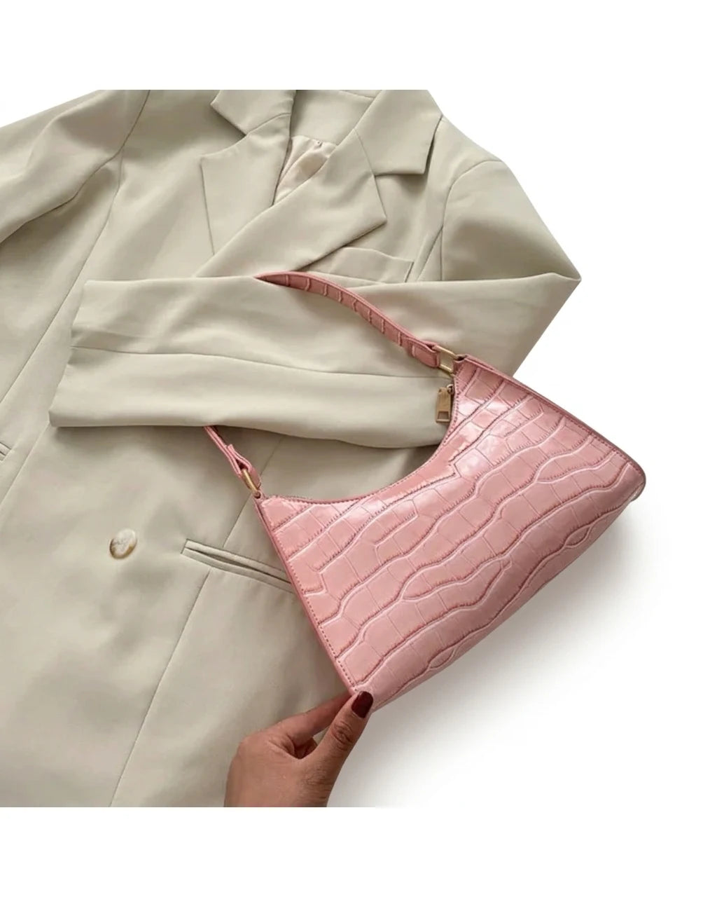 CT|Damen Ikonische Klassische Schultertasche