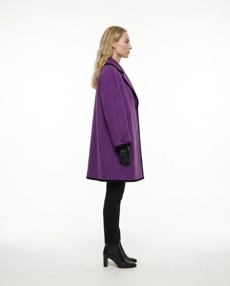 CT|Oversized Mantel mit Breitem Revers
