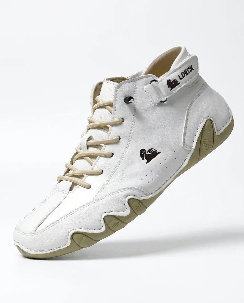 CT|Herren Leder Barfußschuhe mit Flexiblem Design