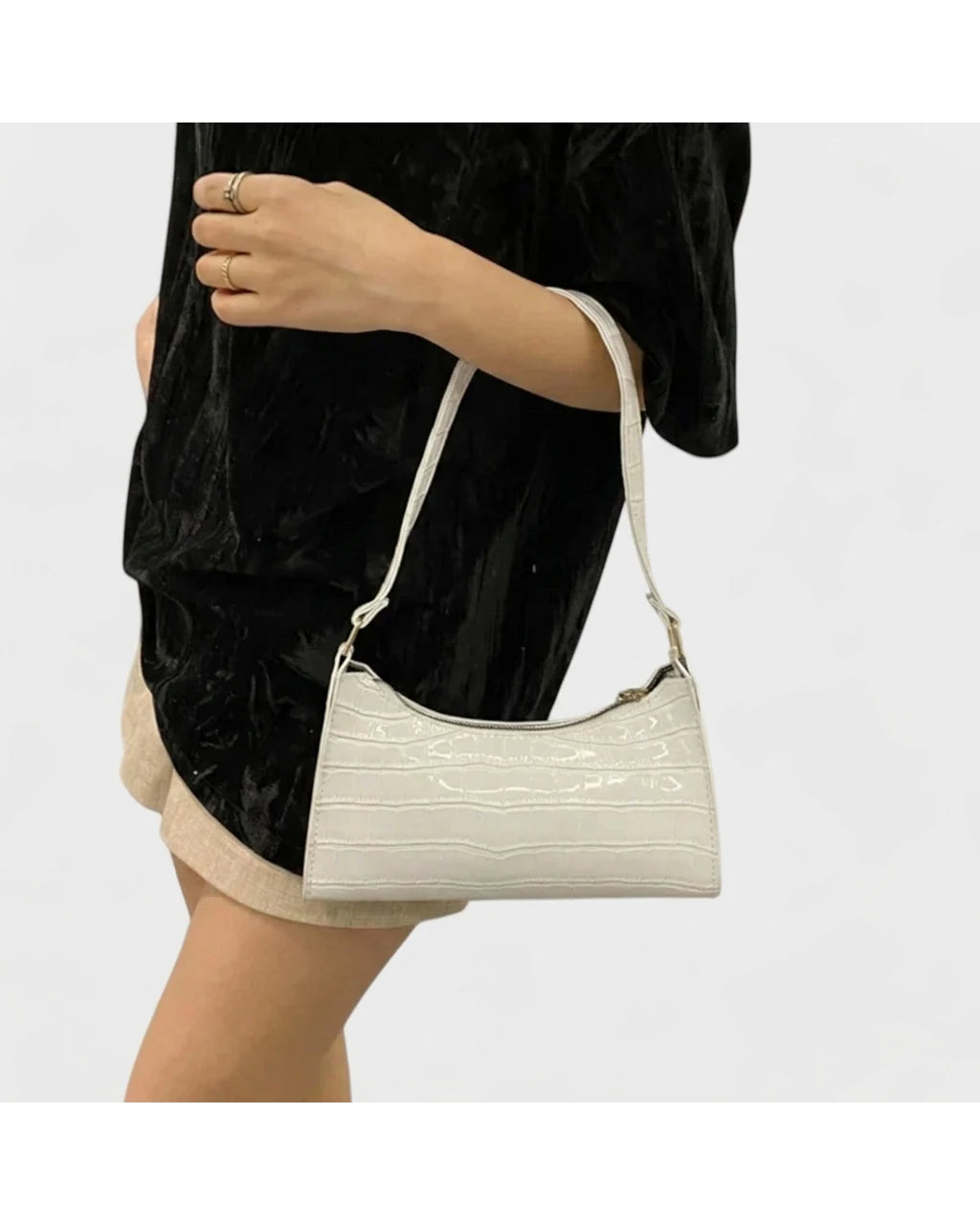 CT|Damen Ikonische Klassische Schultertasche