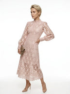CT|Gabriela Elegantes Damen-Langarmkleid für Sommer-Events