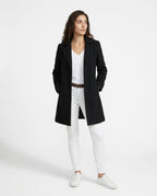 CT|Damen Eleganter Langer Mantel mit Knopfleiste