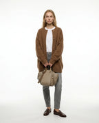 CT|Elegante Damenstrickjacke mit Knopfleiste