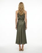 CT|Damen Elegantes Halter Abendkleid