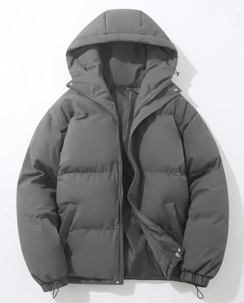 CT|Damen Daunenjacke mit Kapuze und Gesteppter Verarbeitung