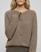 CT|Damen Kaschmirstrickjacke mit Eleganter Knopfleiste
