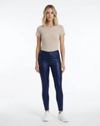 MARCFRANCOIS|Blau Jesse | Damen Skinny Hose Stretch Schmal, Vorderansicht