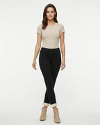 MARCFRANCOIS|Marineblau Hannah | Damen Thermo Leggings Gefüttert, Vorderansicht