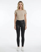 MARCFRANCOIS|Schwarz Jesse | Damen Skinny Hose Stretch Schmal, Vorderansicht