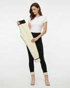 MARCFRANCOIS|Schwarz Hannah | Damen Thermo Leggings Gefüttert, Vorderansicht