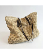 CT|Damen geräumige Strandtasche mit texturiertem Design