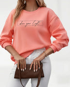 CT|Oversized Damen-Sweater mit Rundhalsausschnitt