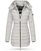 CT|Damen Winterjacke mit Kapuze und Daunenfüllung
